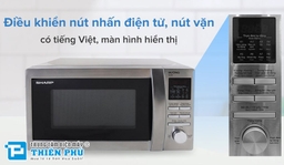 Vì sao lò vi sóng Sharp R-G620VN(ST) được chị em nội trợ yêu thích như vậy?