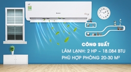 TOP 2 điều hòa Gree 18000btu thích hợp lắp cho phòng khách
