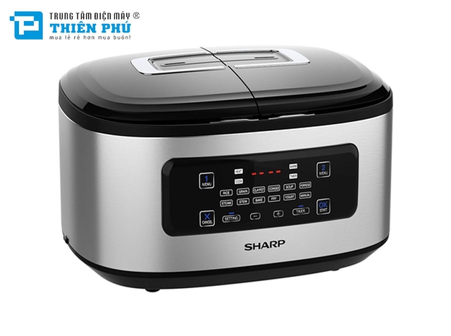 Nồi Cơm Điện Đôi Sharp KN-TC50VN-SL 1.8 Lít