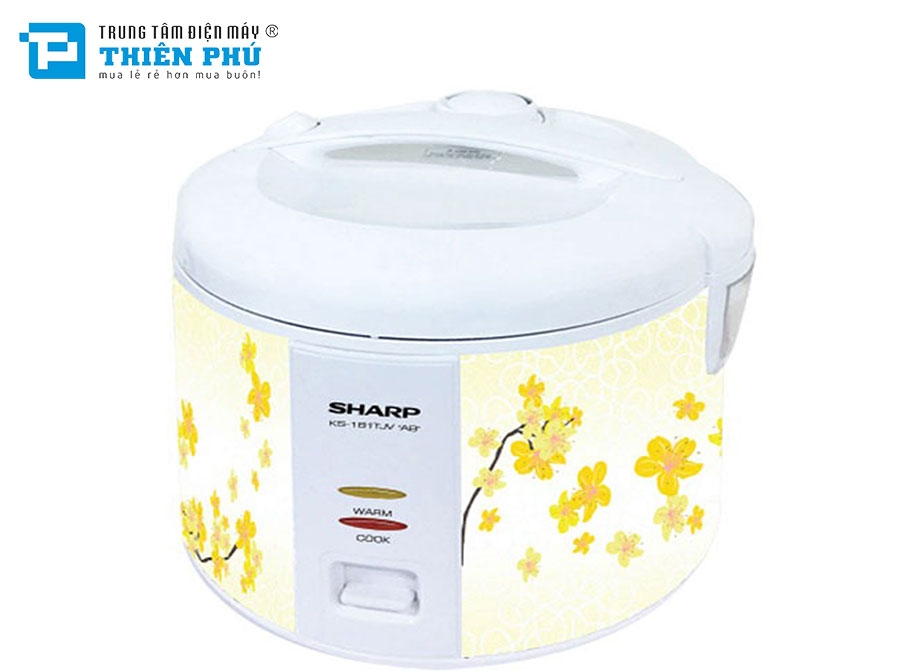 Nồi Cơm Điện Sharp KS-181TJV-AB 1.8 Lít