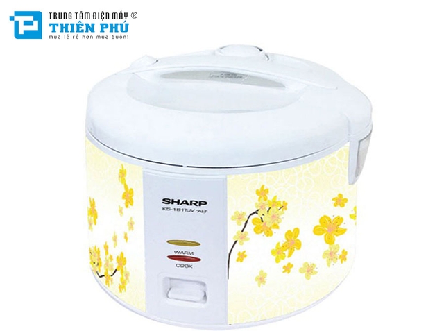 Nồi Cơm Điện Sharp KS-181TJV-AB 1.8 Lít