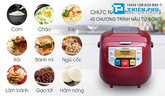 Top 3 nồi cơm điện Hitachi 1.8 lít tốt nhất hiện nay cho nguời dùng lựa chọn