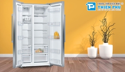 Bảo quản thực phẩm lâu hơn với tủ lạnh Bosch side by side 580 lít KAN93VIFPG serie 4