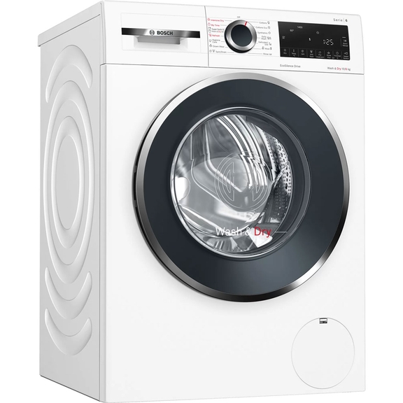 Máy giặt Bosch 10Kg Sấy 6Kg WNA254U0SG Series 6 đứng đầu về công nghệ giặt sấy cao cấp cho gia đình hiện đại