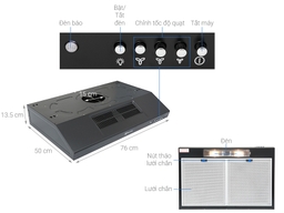 Nhà hàng, khách sạn có nên dùng máy hút mùi Máy Hút Mùi Electrolux EFT7516K  không?
