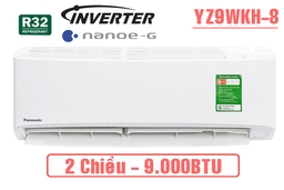 Phòng ngủ gia đình đừng bỏ qua điều hòa Panasonic 2 chiều CU/CS-YZ9WKH-8