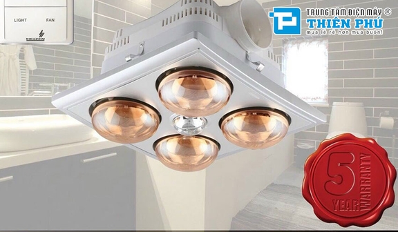 Đèn Sưởi Nhà Tắm Heizen Âm Trần 4 Bóng tại Điện Máy Thiên Phú