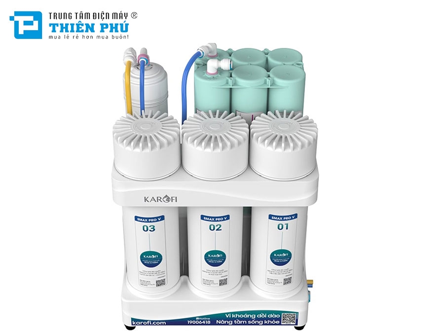 Máy Lọc nước Karofi KAQ-U05 Pro 10 Lõi