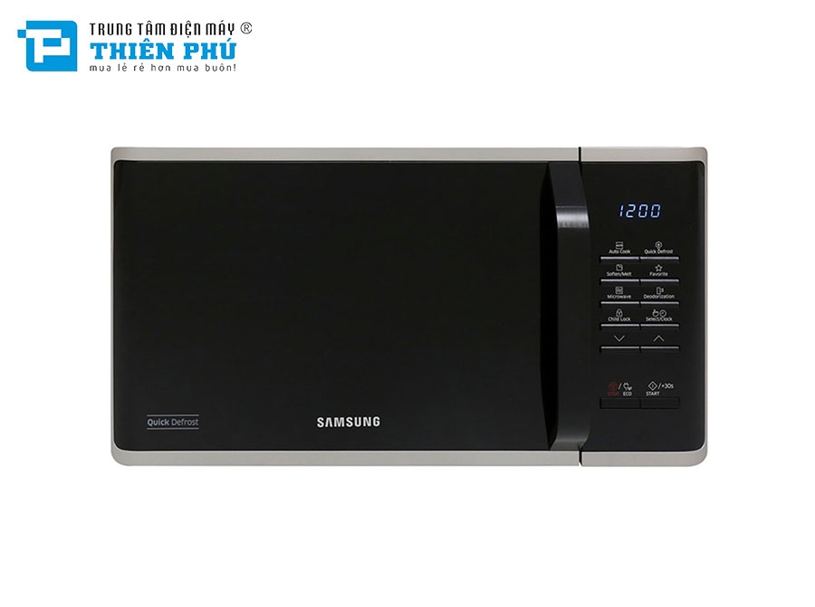 Lò Vi Sóng Điện Tử Samsung 23 Lít MS23K3513AS/SV