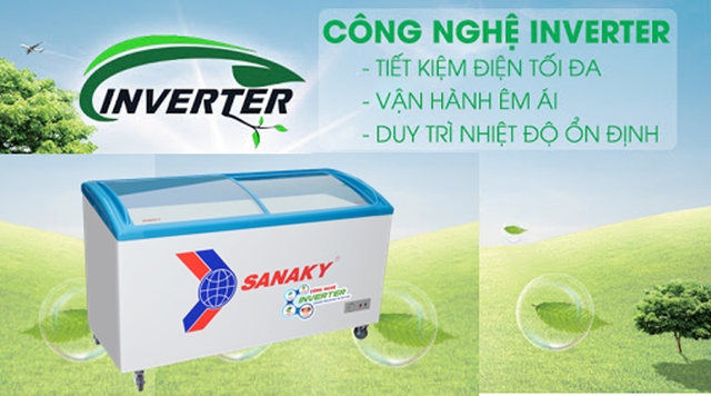 Tủ đông Sanaky Inverter và thường khác nhau thế nào?