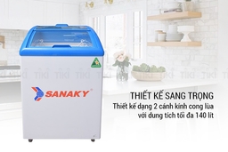 Bảo quản thực phẩm luôn tươi ngon đầy đủ chất dinh dưỡng với tủ đông Sanaky VH-182K