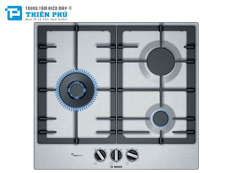 Bếp Gas Bocsh PCC6A5B90 3 Vùng Nấu Serie 6
