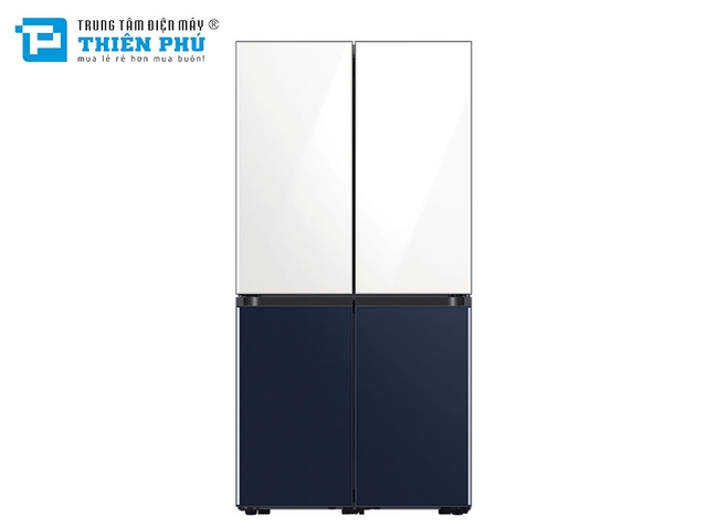 Tủ Lạnh Samsung Inverter BESPOKE 4 Cánh Multidoor RF60A91R177/SV 599 Lít