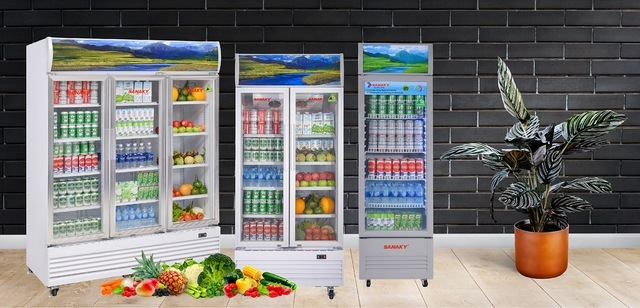Tủ mát Sanaky 1 cánh hay 2 cánh tốt hơn? So sánh chi tiết