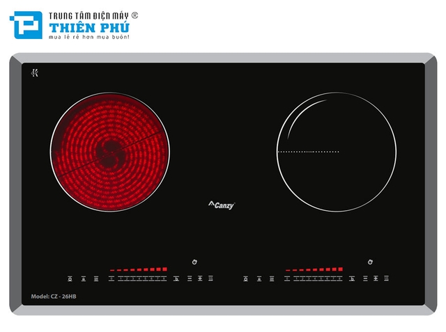 Bếp Điện Từ Đôi Canzy CZ 26HB