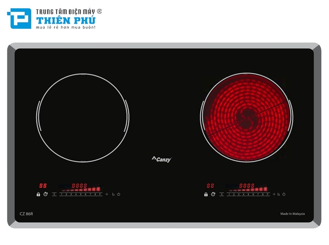 Bếp Điện Từ Đôi Canzy CZ 86R