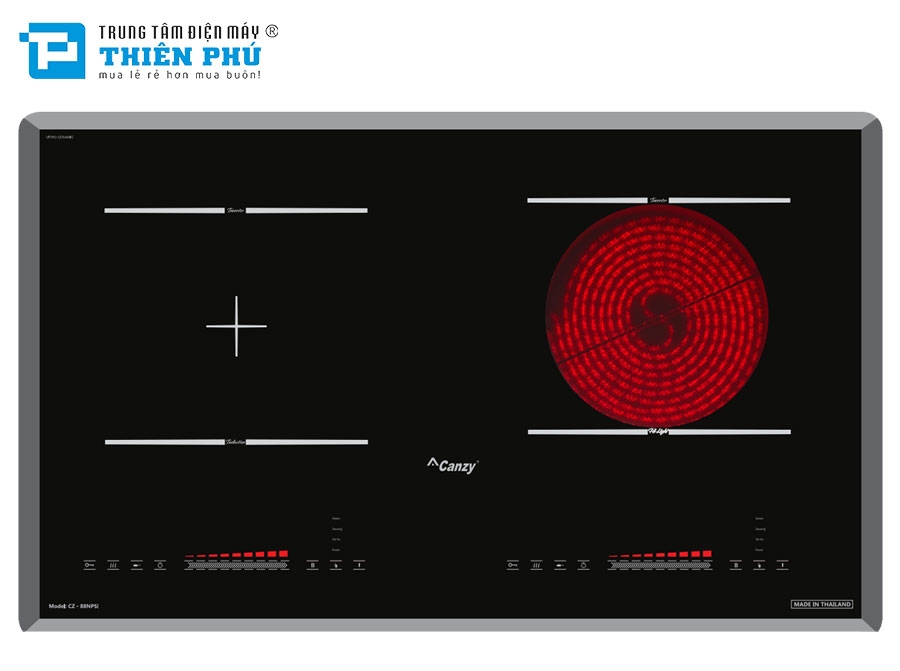 Bếp Điện Từ Đôi Canzy CZ 88NPSH