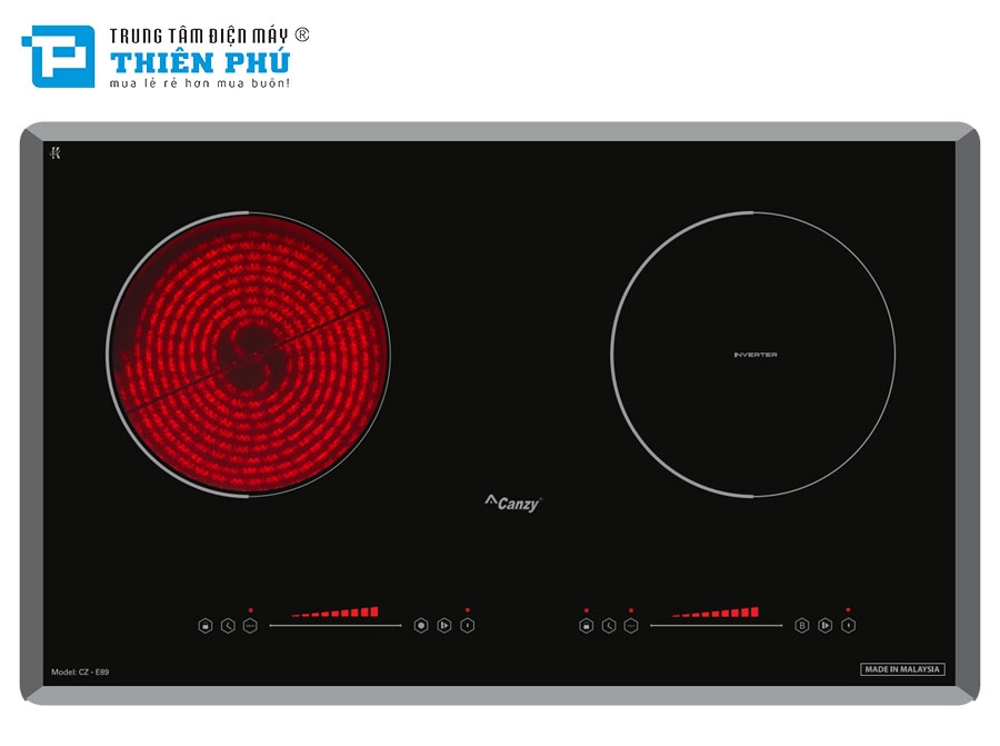 Bếp Điện Từ Đôi Canzy CZ E89