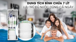 Nguồn nước tinh khiết hơn khi sử dụng máy lọc nước Kangaroo KG100ES