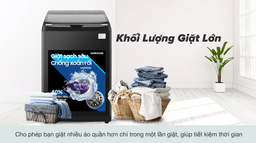 Review chi tiết máy giặt Samsung Inverter WA22R8870GV/SV 22kg