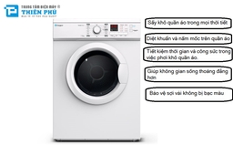 Tại sao nên chọn mua máy sấy quần áo Casper TD-72VWD cho gia đình mình