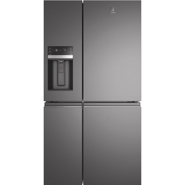 Lý do vì sao nhiều khách hàng lựa chọn mẫu tủ lạnh Electrolux 4 Cánh Inverter 609 Lít EQE6879A-B