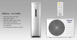 Điều Hoà Cây Panasonic Inverter CU/CS-E28NFQ 2 Chiều 28000Btu, đánh tan cái nóng mùa hè