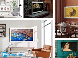 Smart tivi Samsung The Frame 4K 2022 LS03B có gì mới?