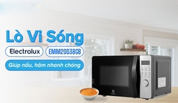 Tại sao khi nấu ăn phải sử dụng lò vi sóng Electrolux EMM20D38GB