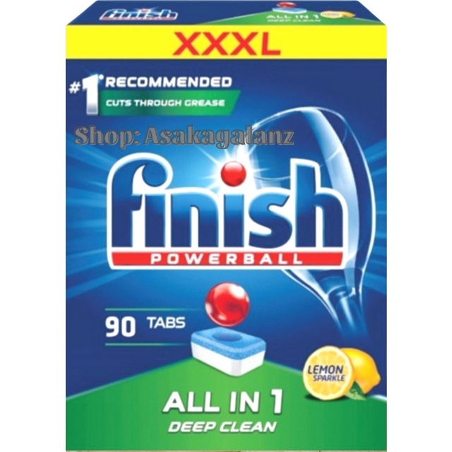 Viên Rửa Bát Finish All-In-One 90 Viên/Hộp 6 Chức Năng