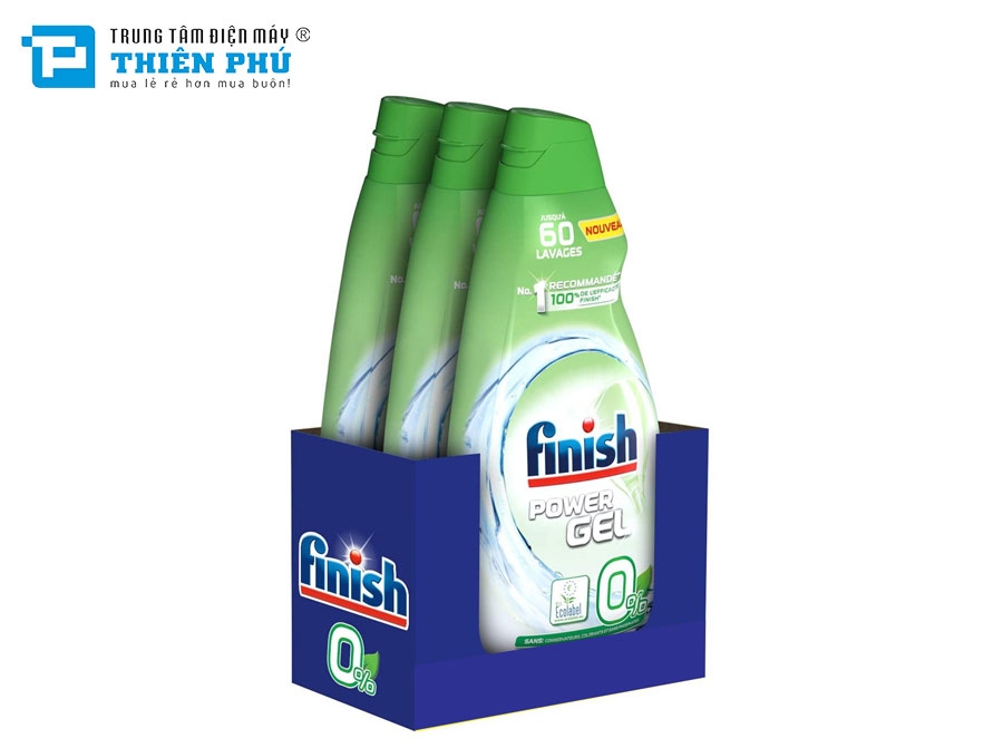 GEL Rửa Chén Bát Finish All-In-One 0% 900ml