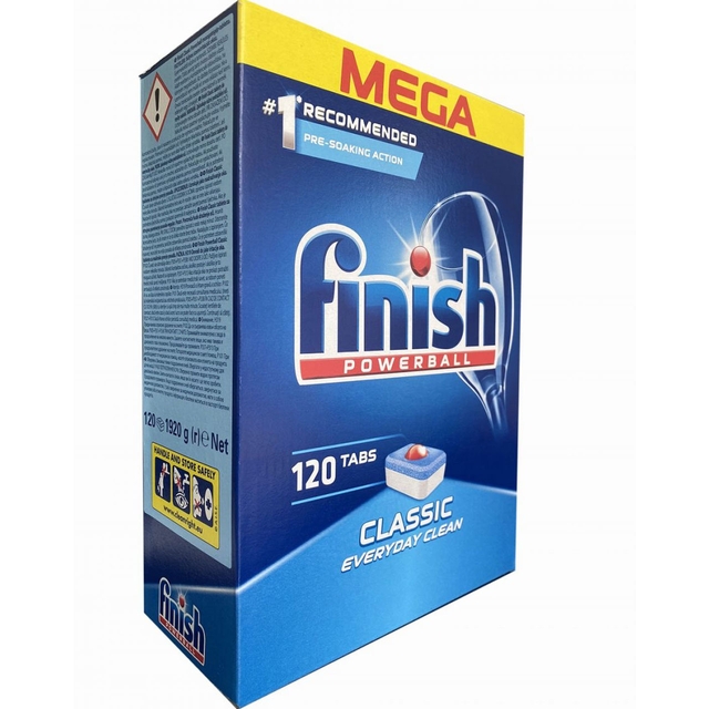 Viên Rửa Bát Finish All-In-One 120 Viên/Hộp