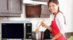 Chọn Lò Vi Sóng Có Nướng Sharp R-C900VN(S) 26 Lít &#8211; Chọn cuộc sống thảnh thơi