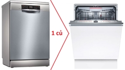 3 lý do khiến máy rửa bát Bosch SMS6ZCI49E đắt hơn Bosch SMV6ZCX42E 1 triệu vnd