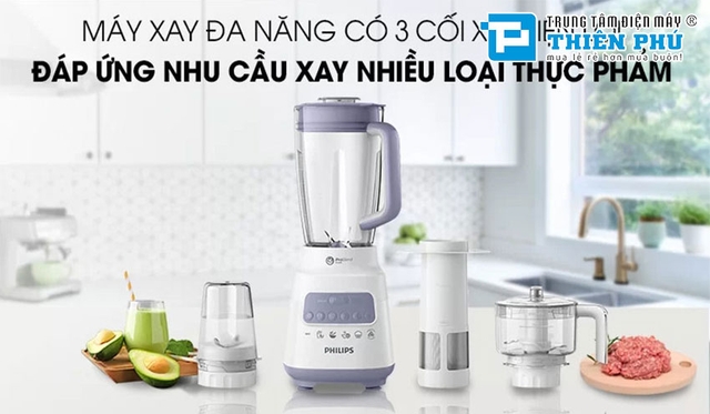 Những ưu điểm của máy xay sinh tố Philips HR2223/00 được ưa chuộng nhất hiện nay