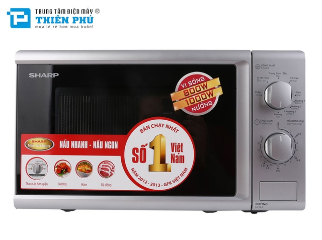 Lò Vi Sóng Sharp R-G226VNS 20 Lít
