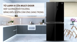 5 lý do tủ lạnh Sharp inverter 420 Lít SJ-FX420VG-BK 4 cánh được ưa chuộng hiện nay