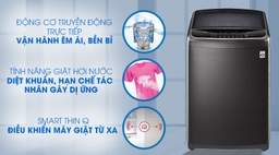 Lý do nên chọn mua máy giặt LG TH2519SSAK 19kg