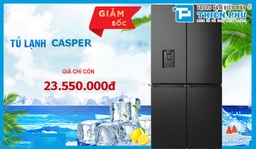 Tủ lạnh Casper Inverter RM-680VBW giá sốc chỉ  23.550.000đ tại Điện Máy Thiên Phú