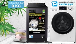 Nên mua máy giặt Panasonic 9kg cửa ngang hay cửa đứng thì tốt và phù hợp?