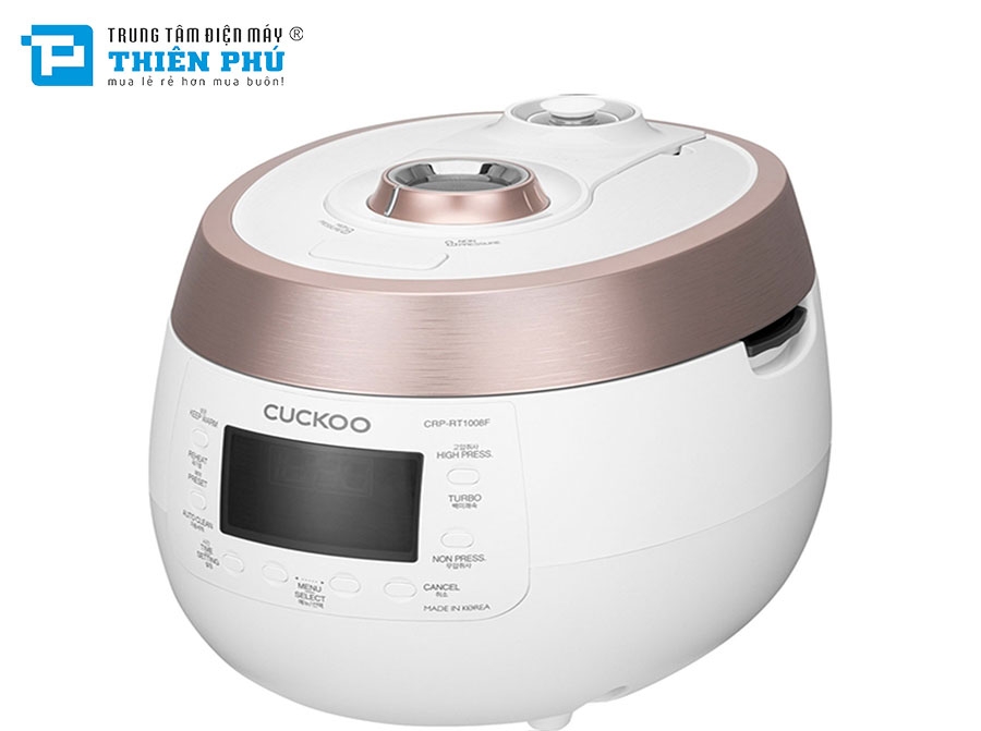 Nồi Cơm Áp Suất Điện Tử Cuckoo CRP-RT1008F 1.8 Lít