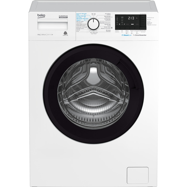 Máy giặt Beko Lồng Ngang Inverter WCV10612XB0ST 10 Kg