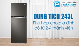 Tủ lạnh LG Inverter GV-B242PS sắp ra mắt tôn vinh chuẩn mực sống của tương lai