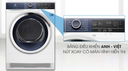 Review chi tiết máy sấy quần áo electrolux 8 kg EDH803BEWA