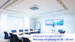 Top 3 điều hòa âm trần 24000btu được tin dùng nhất 2022