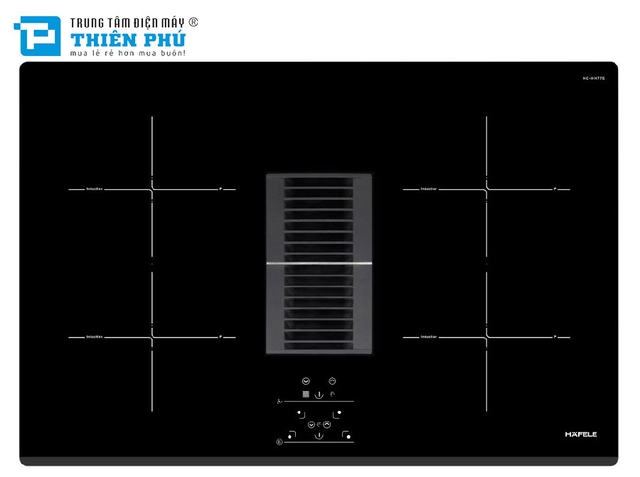 Bếp Từ Hafele 4 Vùng Nấu Kết Hợp Hút Mùi HC-IHH77D (536.61.655)