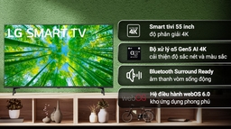 4 Ưu điểm nổi bật về Smart tivi LG 55 inch 55UQ7550PSF