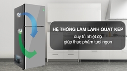 Tủ lạnh Hitachi inverter R-FVX480PGV9(MIR) mặt gương xám được nhiều người lựa chọn