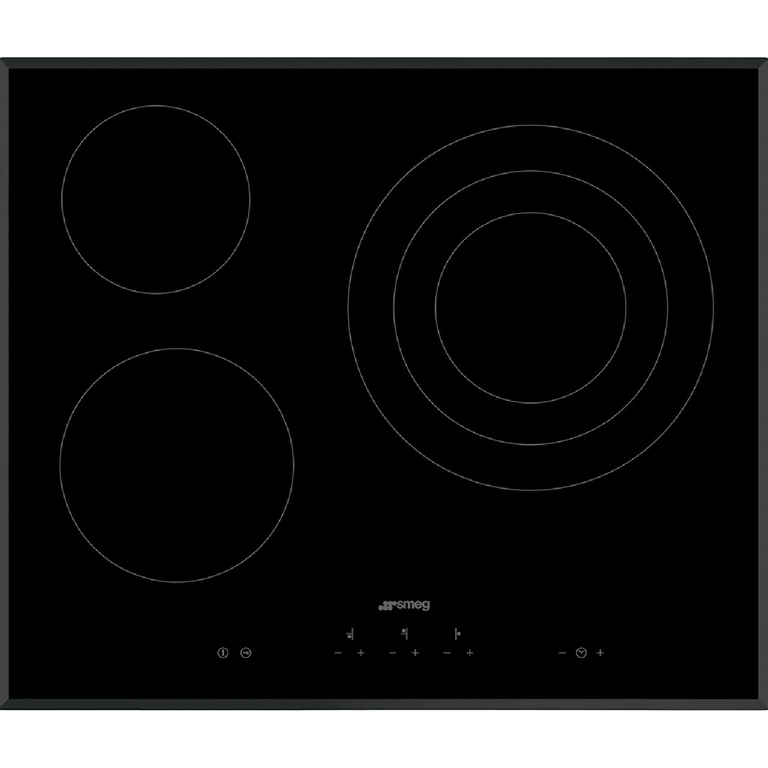 Bếp Hồng Ngoại Hafele Smeg 3 Vùng Nấu SE363ETB (536.64.101)
