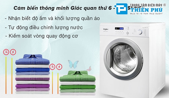 Những đặc điểm nổi bật của máy sấy quần áo Whirlpool thông hơi AWD712S2